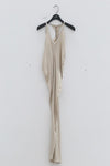 OUDE WAAG knitted slim dresses OW-23SS-DS06 meters gray